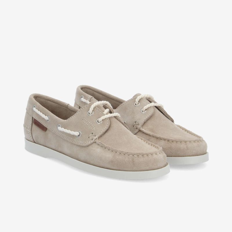 SHORE BOAT M - SUEDE - BEIGE